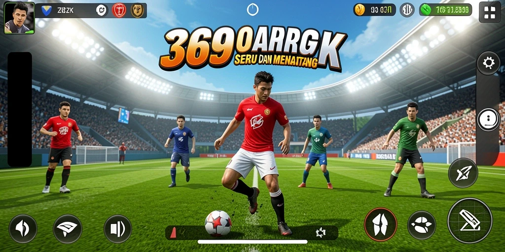 Tampilan menarik dari gameplay olahraga di 369ZK.