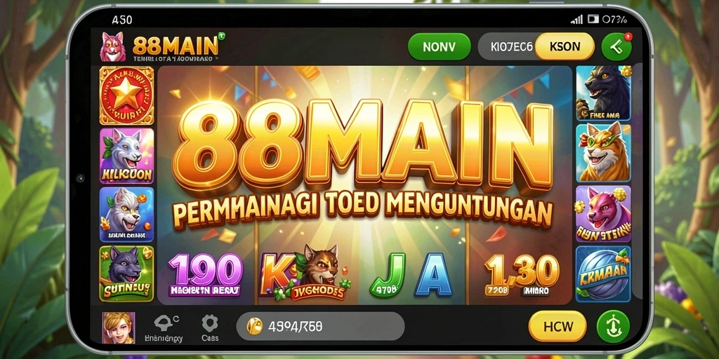 Tampilan menggembirakan dari mesin Slot di 88MAIN.