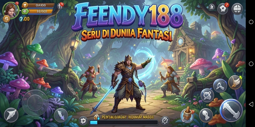 Tampilan gameplay seru dalam FENDY188 menjelajahi dunia petualangan.