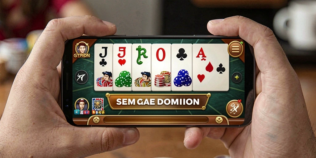 Gameplay seru GTPIDN menampilkan keseruan permainan Domino.