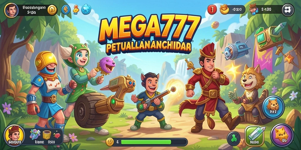 Tampilan gameplay seru dari MEGA777 yang penuh tantangan.