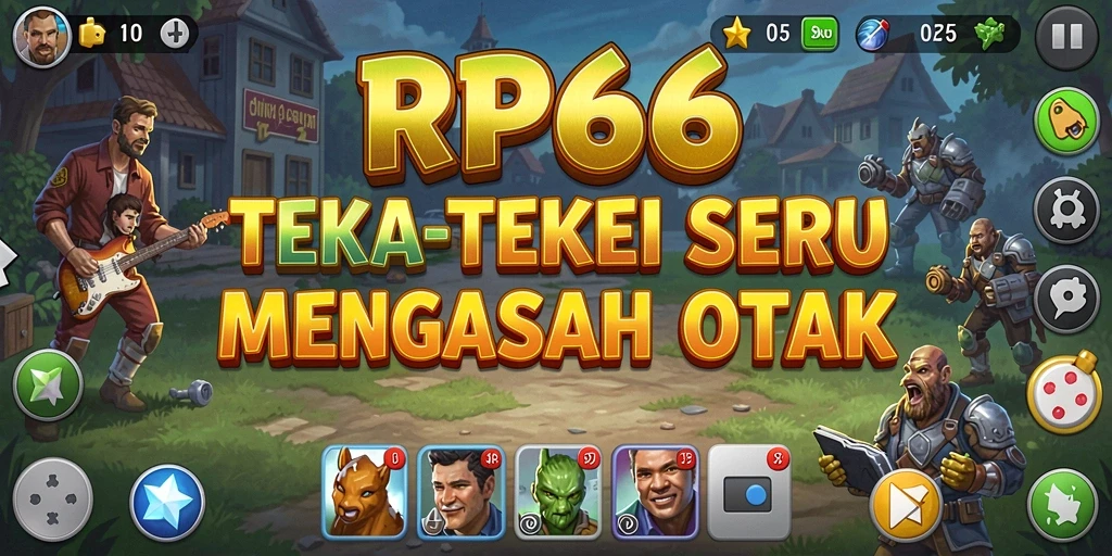 Tangkapan layar utama RP66 menampilkan gameplay teka-teki yang menarik.
