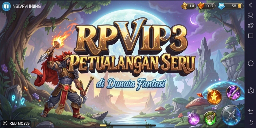 Tampilan gameplay RPVIP3 yang menarik dan menantang.
