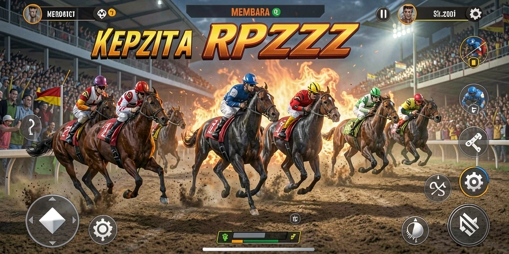 Tangkapan layar RPZZZ menampilkan aksi balap yang mendebarkan dan visual yang luar biasa.